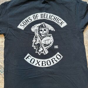 Sons of Belichick- New England Patriots- Black T-Shirt